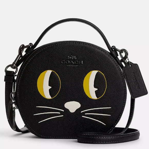 🐱 Coach Canteen Crossbody With Halloween Cat - Picture 2 of 10